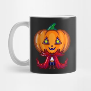 Cute little monster pumpkin head Mug